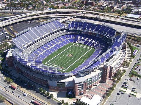 is baltimore ravens stadium a dome